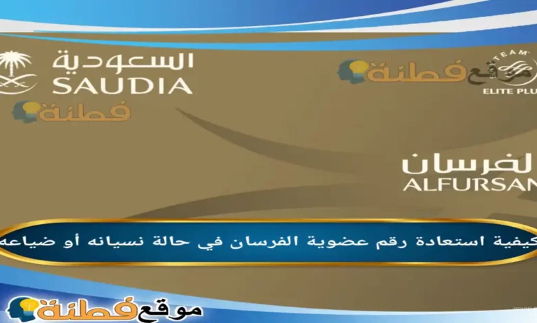 كيف استرجع اذا نسيت رقم عضوية الفرسان
