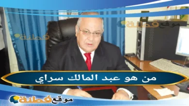 من هو عبد المالك سراي