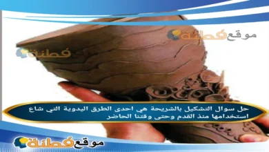 التشكيل بالشريحة هي احدى الطرق اليدوية التي شاع استخدامها منذ القدم وحتى وقتنا الحاضر