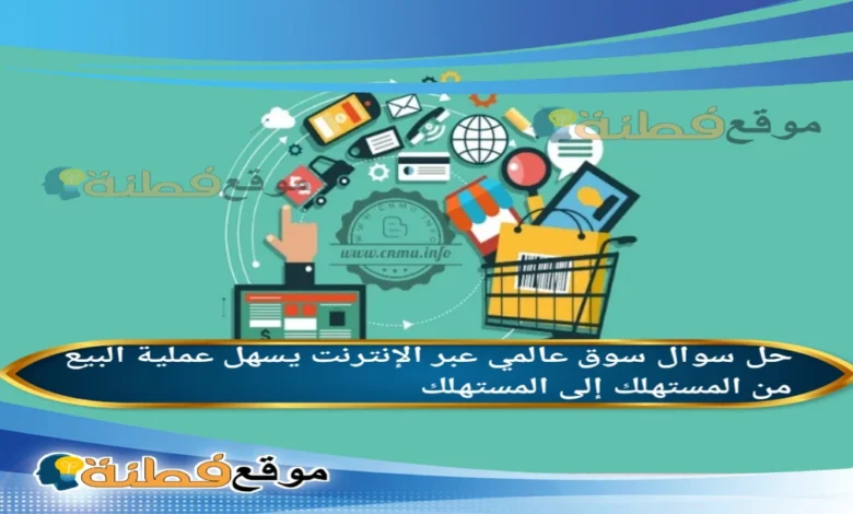 سوق عالمي عبر الإنترنت يسهل عملية البيع من المستهلك إلى المستهلك
