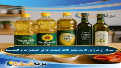 أي نوع من الزيت يُعتبر الأكثر استخدامًا في المطبخ شرق المتوسط؟