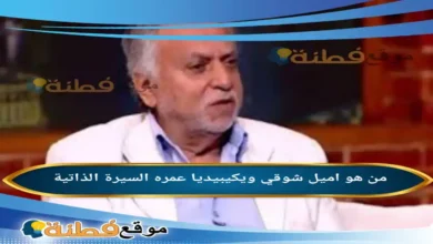 من هو اميل شوقي ويكيبيديا عمره ديانته أبرز المعلومات عنه