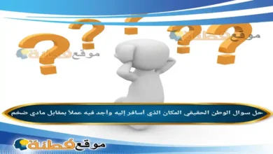 الوطن الحقيقي المكان الذي أسافر إليه وأجد فيه عملاً بمقابل مادي ضخم.