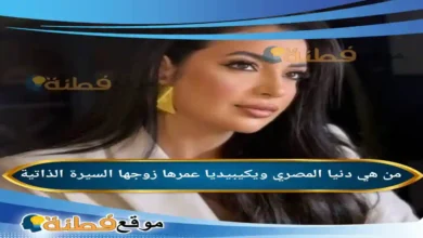 من هي دنيا المصري ويكيبيديا عمرها زوجها ديانتها أبرز المعلومات عنها