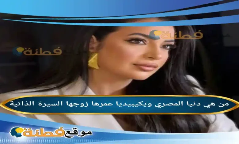 من هي دنيا المصري ويكيبيديا عمرها زوجها ديانتها أبرز المعلومات عنها