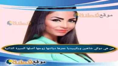 من هي دوللي شاهين ويكيبيديا عمرها ديانتها زوجها أبرز المعلومات عنها