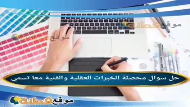 محصلة الخبرات العقلية والفنية معا تسمي