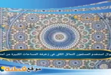 استخدم المسلمون التماثل الكلي في زخرفة المساحات الكبيرة من أمثلتها