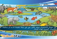 لاستمرار عيش كائن حي في بيئة معينة لا بد أن يتكيف مع الظروف المميزة لهذه البيئة.