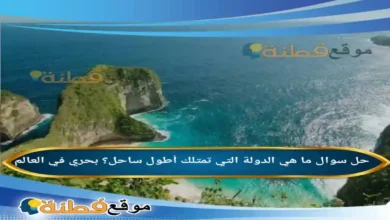 ما هي الدولة التي تمتلك أطول ساحل؟ بحري في العالم