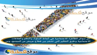 الظاهرة الاجتماعية هي أنماط السلوك والنظم والعلاقات الاجتماعية وطرق التفكير التي تنتشر بين قطاع عريض من المجتمع، ومن