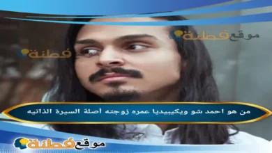 من هو احمد شو ويكيبيديا عمره زوجته ديانته أصلة أبرز المعلومات عنه