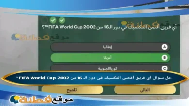 أي فريق أقصى المكسيك في دور الـ 16 من 2002 FIFA World Cup™
