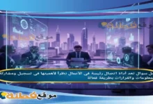 تعد أداة اتصال رئيسة في الأعمال نظراً لأهميتها في تسجيل ومشاركة المعلومات والقرارات بطريقة فعالة