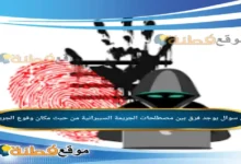 يوجد فرق بين مصطلحات الجريمة السيبرانية من حيث مكان وقوع الجريمة.