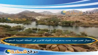 تعتبر مورد جديد يدعم موارد المياه الأخرى في المملكة العربية السعودية