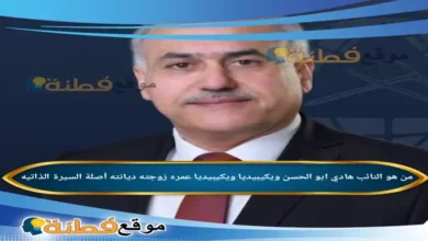 من هو النائب هادي ابو الحسن ويكيبيديا عمره ديانته زوجته