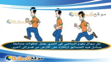يقوم الرياضي في الجري بعمل خطوات متتابعة يتبادل فيه المتسابق ارتكازه على الأرض من قدم إلى أخرى.