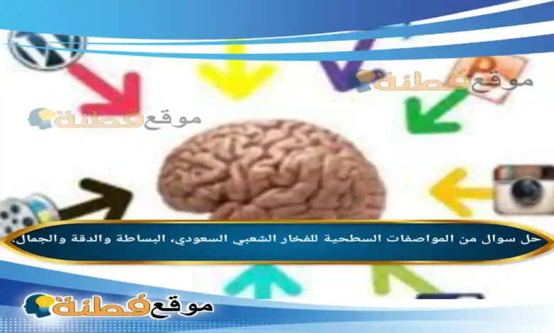 من المواصفات السطحية للفخار الشعبي السعودي، البساطة والدقة والجمال