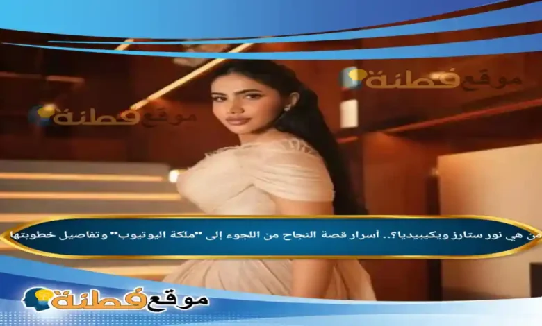 من هي نور ستارز ويكيبيديا أسرار قصة النجاح من اللجوء إلى ملكة اليوتيوب وتفاصيل خطوبتها