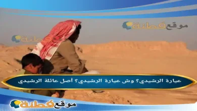 عيارة الرشيدي؟ وش عيارة الرشيدي؟ أصل قبيلة الرشيدي