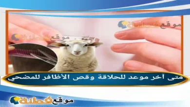 متى آخر موعد للحلاقة وقص الأظافر للمضحي